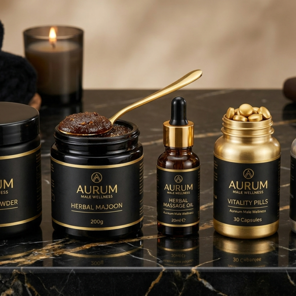Aurum 5 in 1 Male Vitality Course Product Kit
